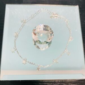 Sterling Silver Star Charm Anklet
